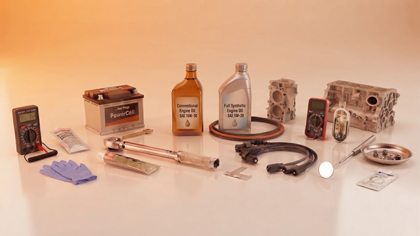 Engine Oil Types Explained: Synthetic vs Conventional vs Synthetic Blend